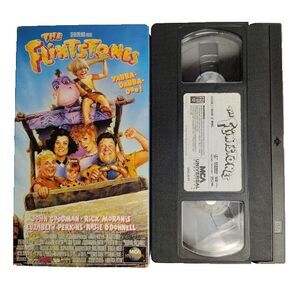 The Flintstones VHS Family Comedy John Goodman Rosie O'Donnell 1994 PG